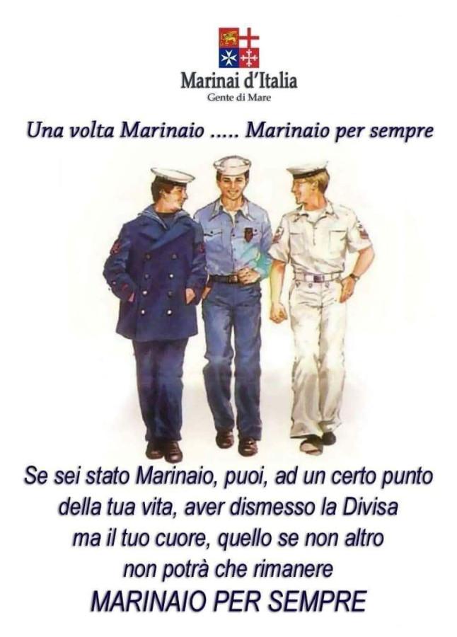 Una volta marinaio… marinaio per sempre