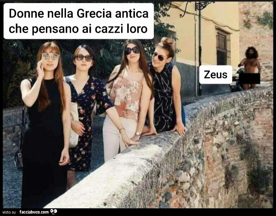 Zeus esibizionista