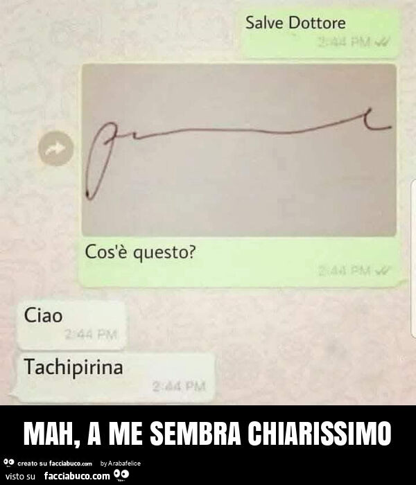 Mah, a me sembra chiarissimo