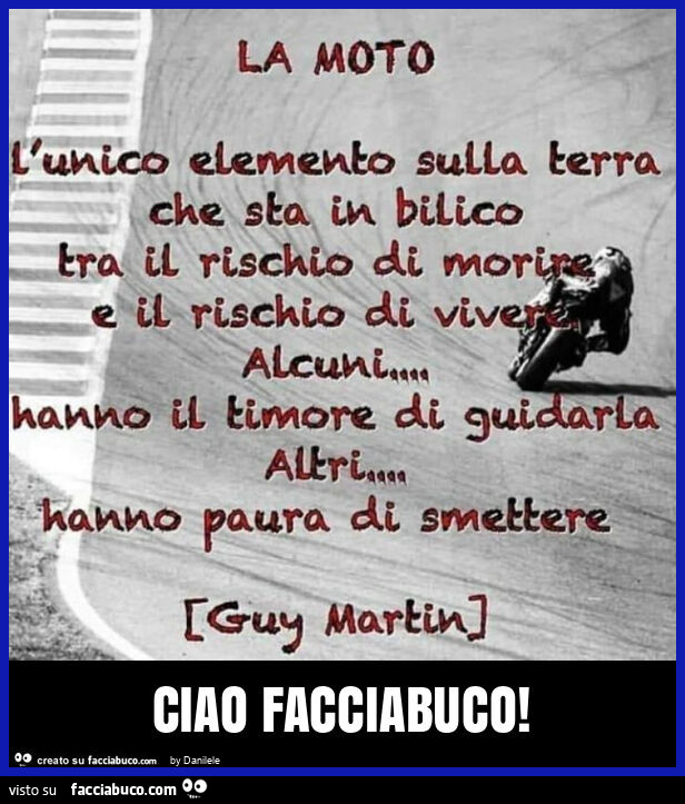 Ciao facciabuco