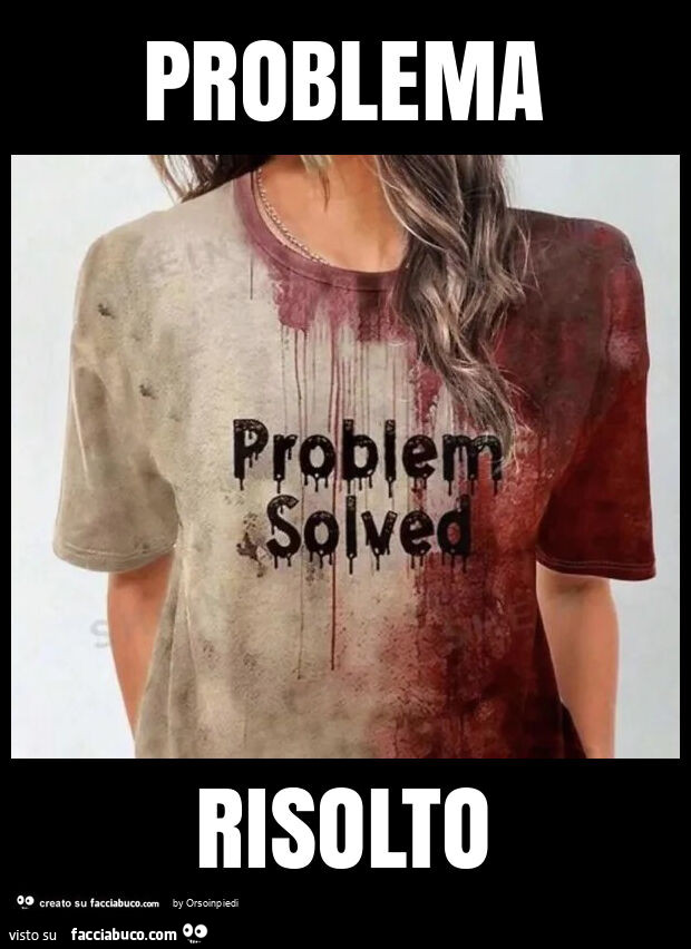 Problema risolto