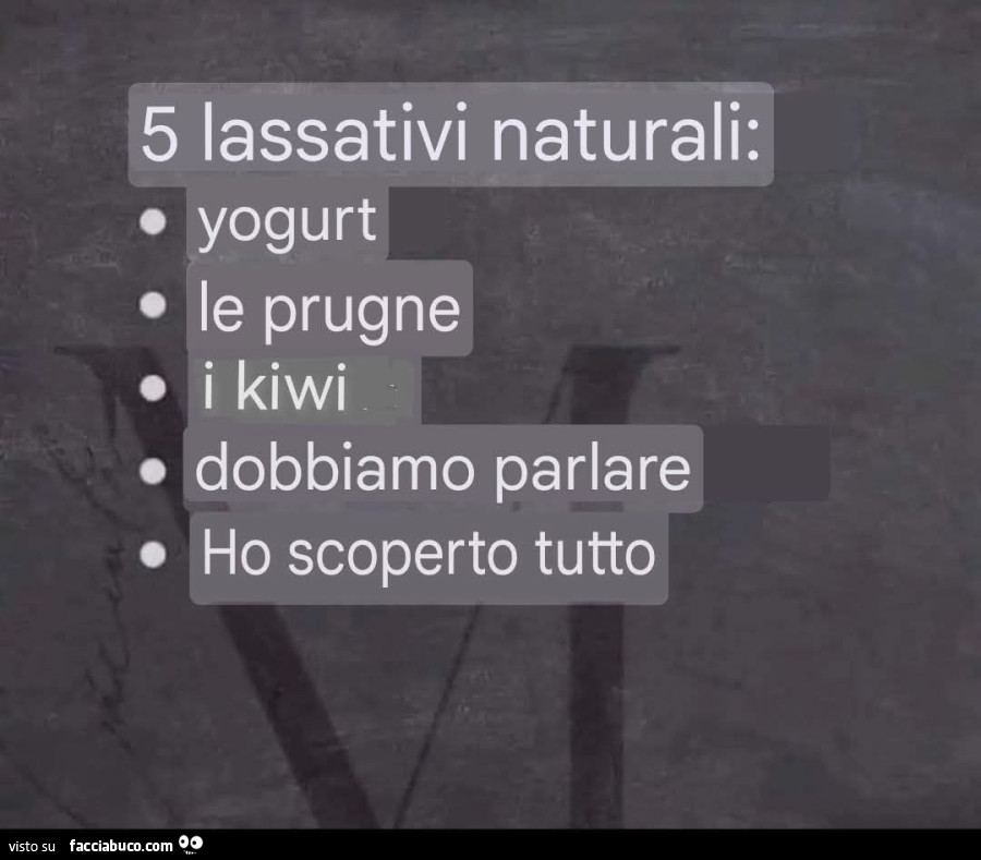 Lassativi