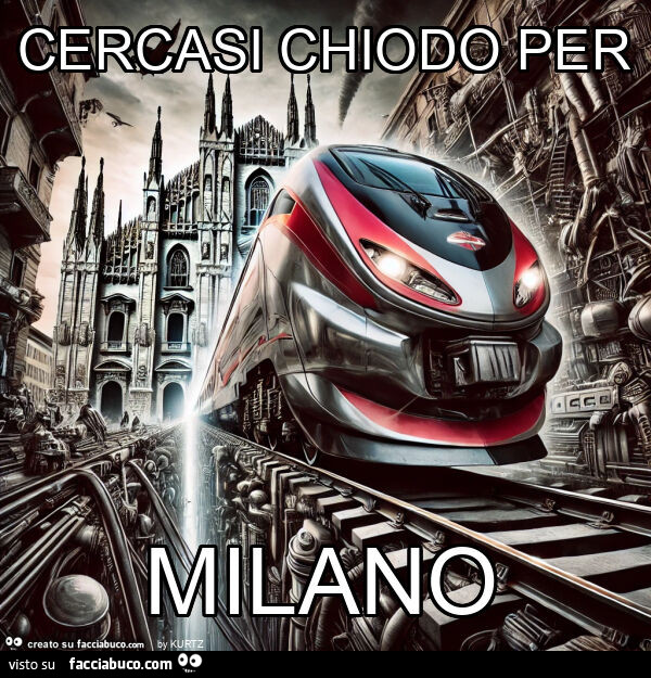 Cercasi chiodo per milano