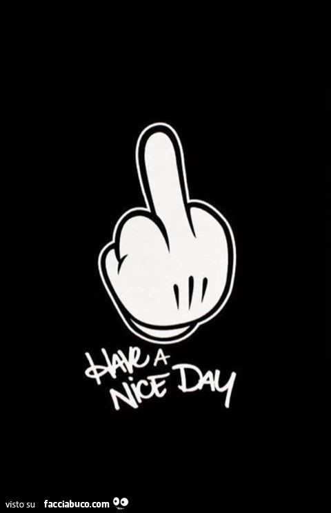Have a nice day. Dito medio