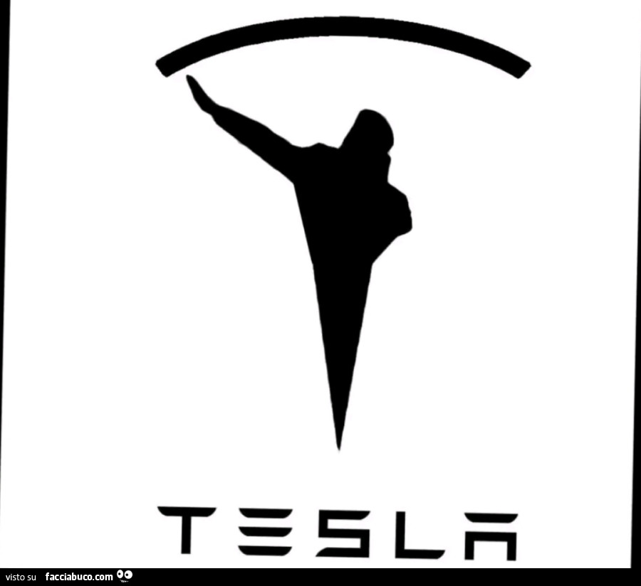 Tesla saluto romano