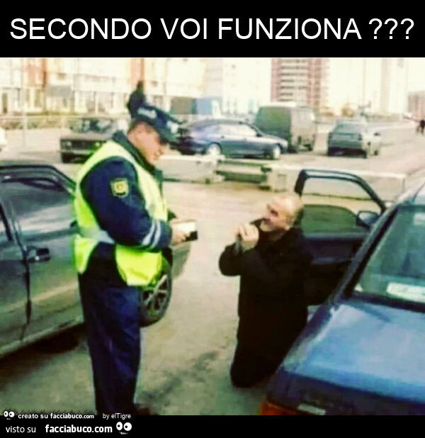 Secondo voi funziona?