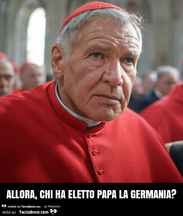 Allora, chi ha eletto papa la germania?