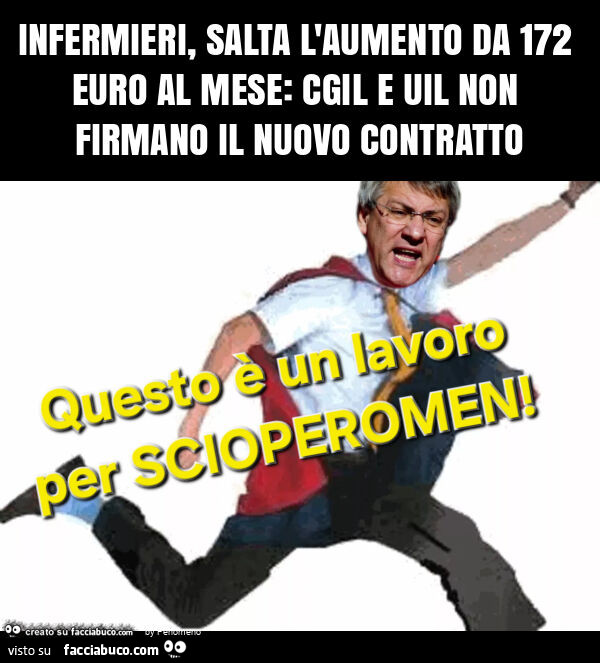 Infermieri, salta l'aumento da 172 euro al mese: cgil e uil non firmano il nuovo contratto