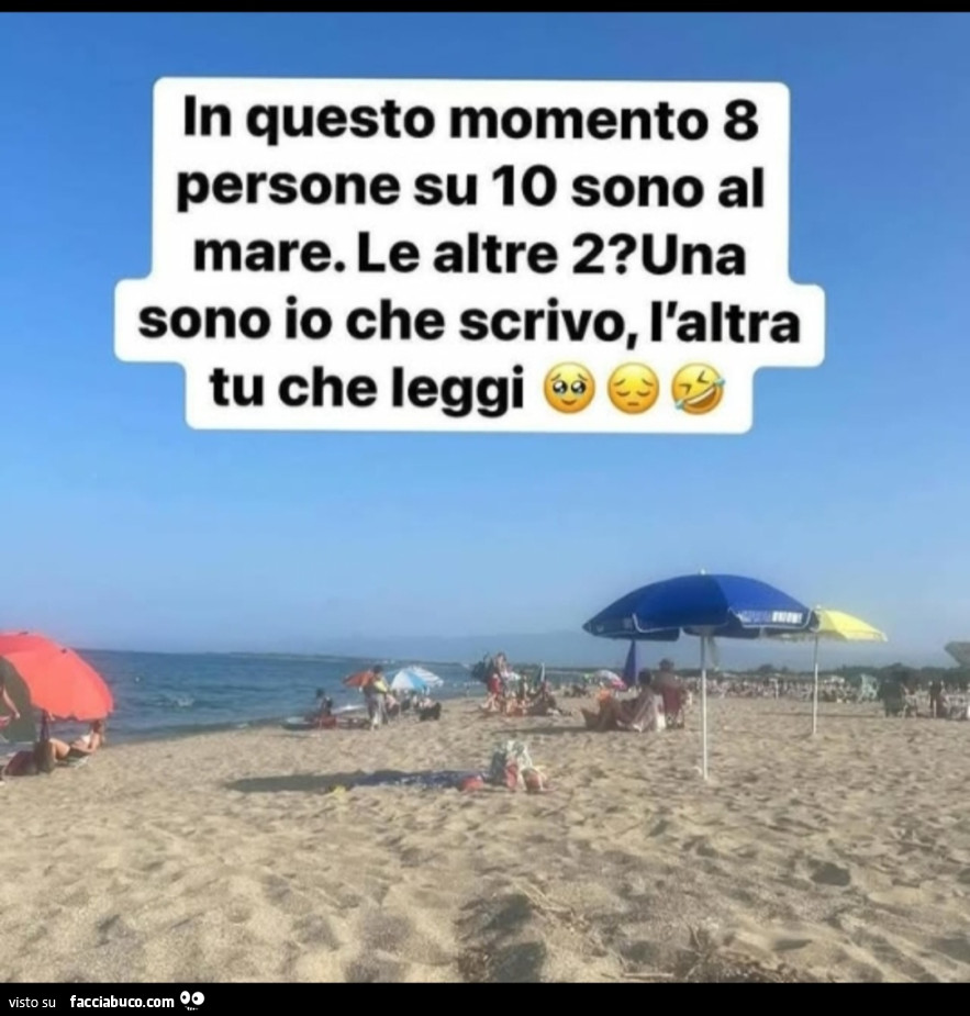 Tutti già in vacanza, tranne chi scrive e chi legge