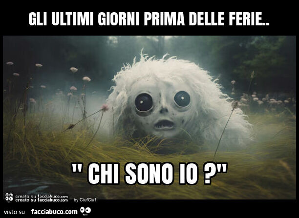 Gli ultimi giorni prima delle ferie