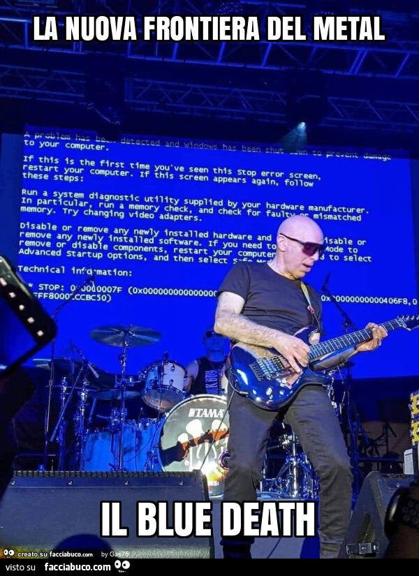 La nuova frontiera del metal il blue death