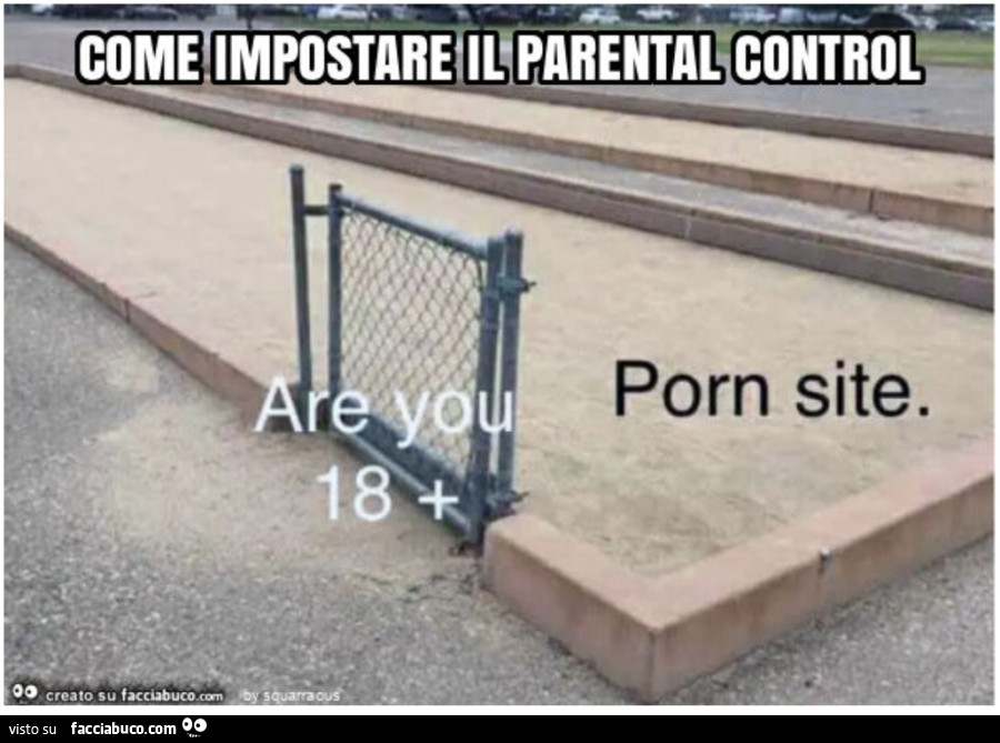 Come impostare il parentale control