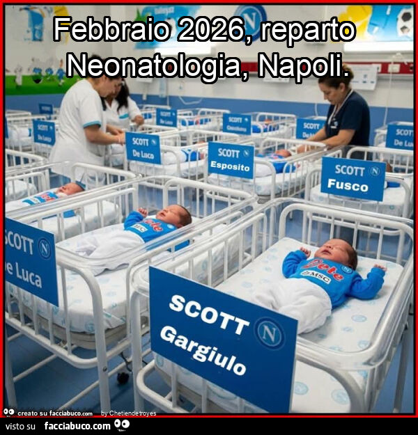 Febbraio 2026, reparto neonatologia, napoli
