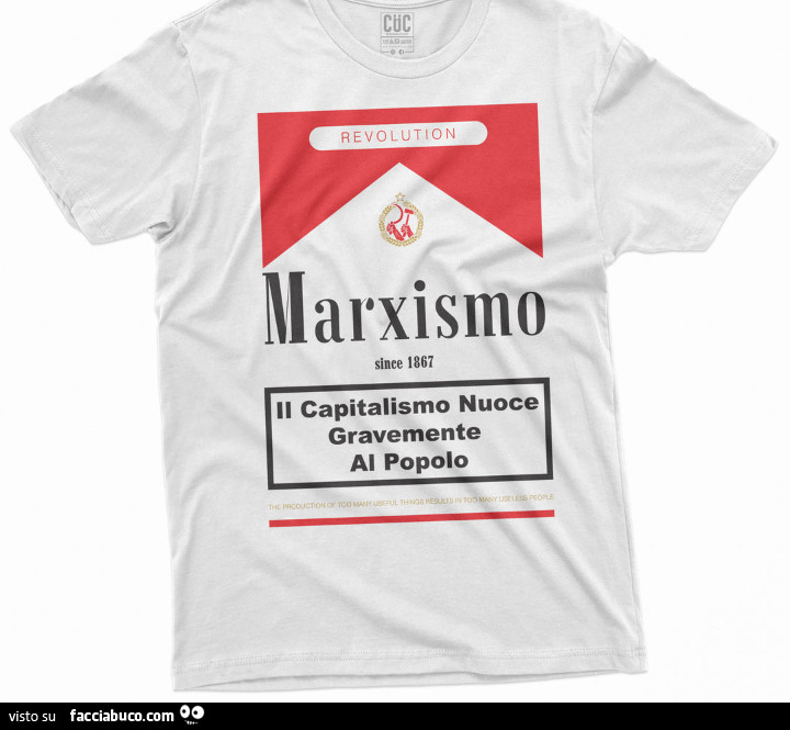 Marxismo il capitalismo nuoce gravemente al popolo