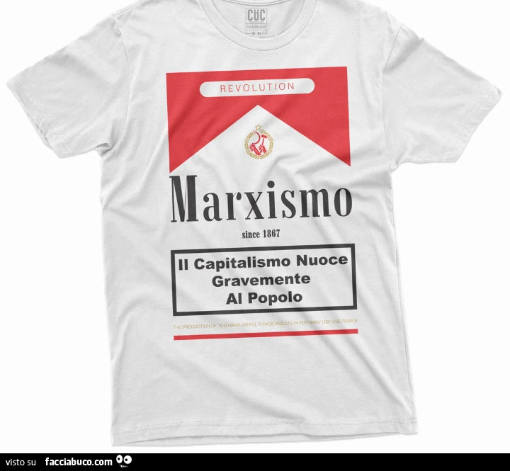 Marxismo il capitalismo nuoce gravemente al popolo