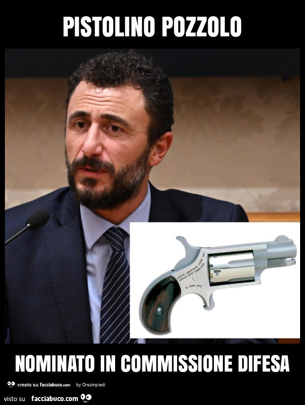 Pistolino pozzolo nominato in commissione difesa