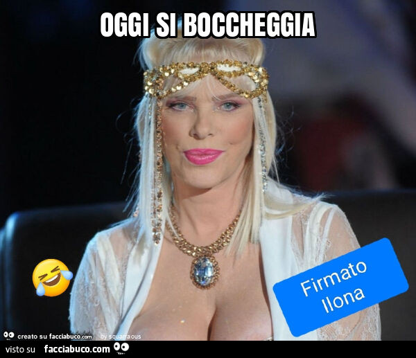 Oggi si boccheggia