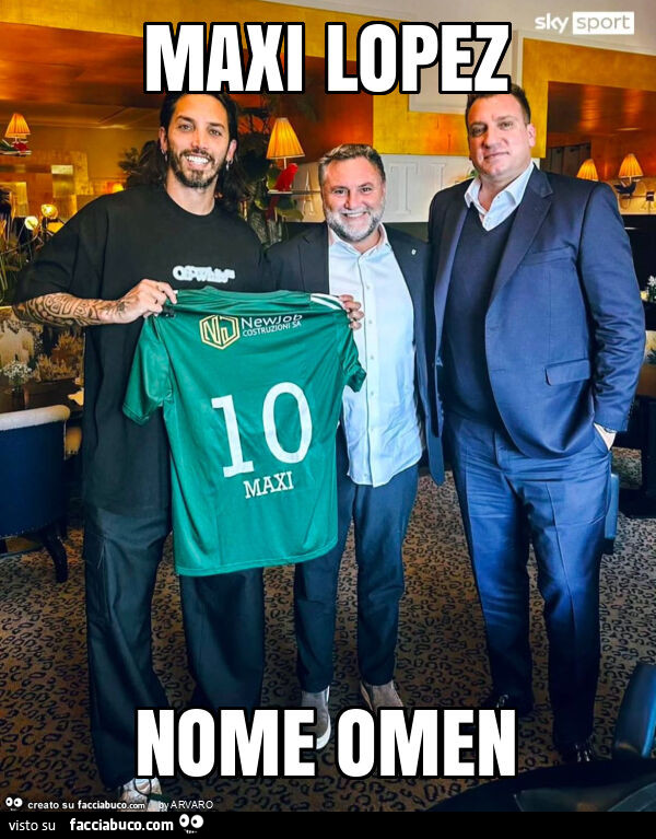Maxi lopez nome omen