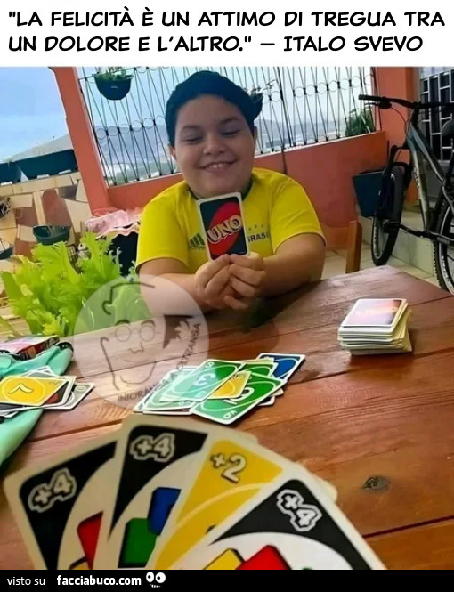 La felicità è un attimo di tregua tra un dolore e l'altro
