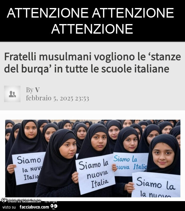 Attenzione attenzione attenzione