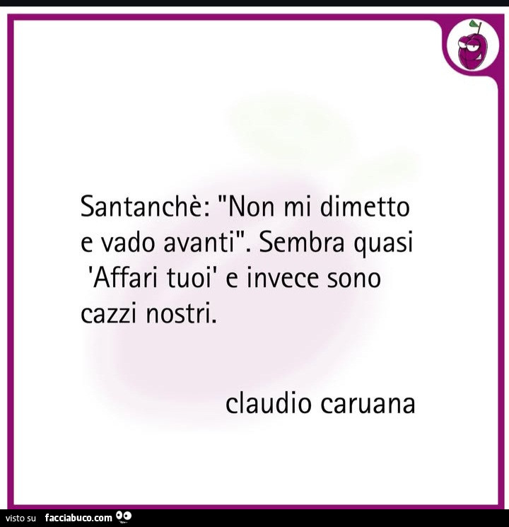 Santanchè: non mi dimetto e vado avanti. Sembra quasi affari tuoì e invece sono cazzi nostri