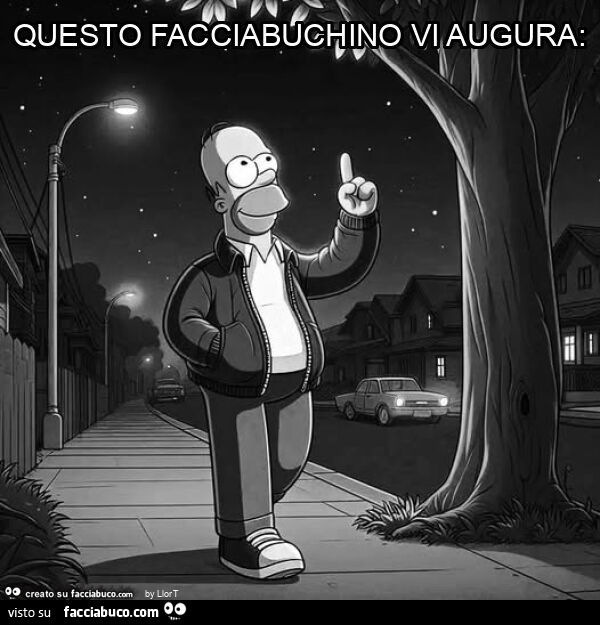 Questo facciabuchino vi augura