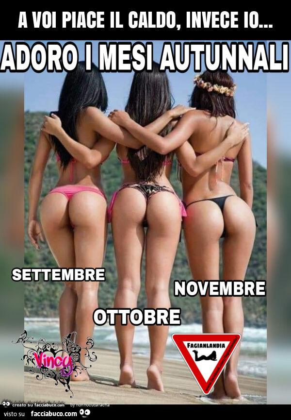 A voi piace il caldo, invece io