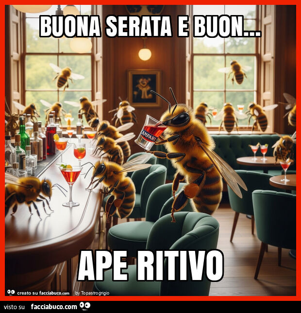 Buona serata e buon… ape ritivo