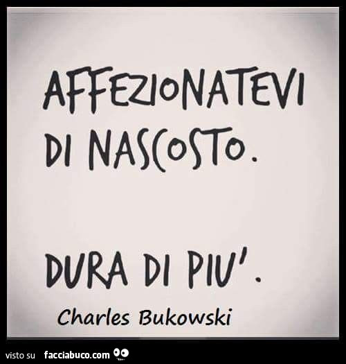Le perle di Bukowski