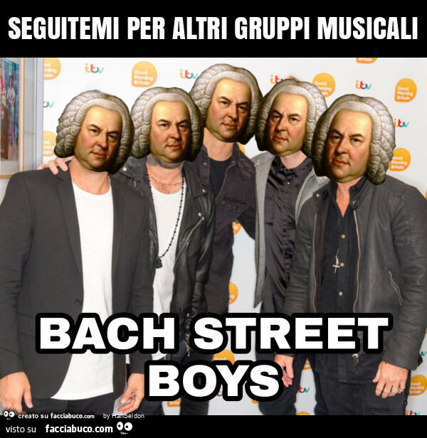 Seguitemi per altri gruppi musicali