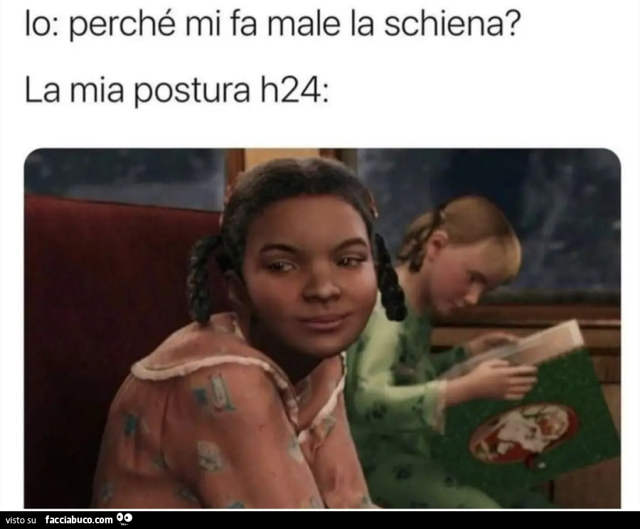 Perché mi fa male la schiena la mia postura h 24