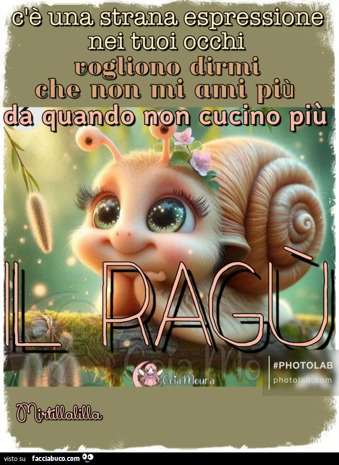 C'รจ una strana espressione nei tuoi occhi