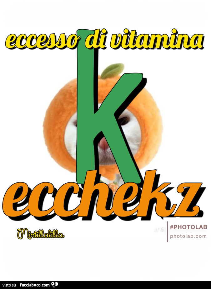 Eccesso di vitamina k