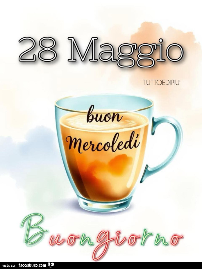 Buon Mercoledì. Buongiorno