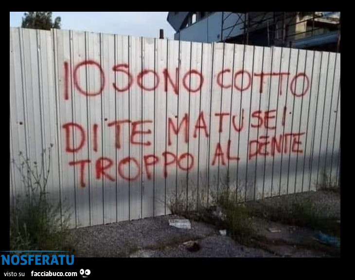 E anche oggi si scopa domani
