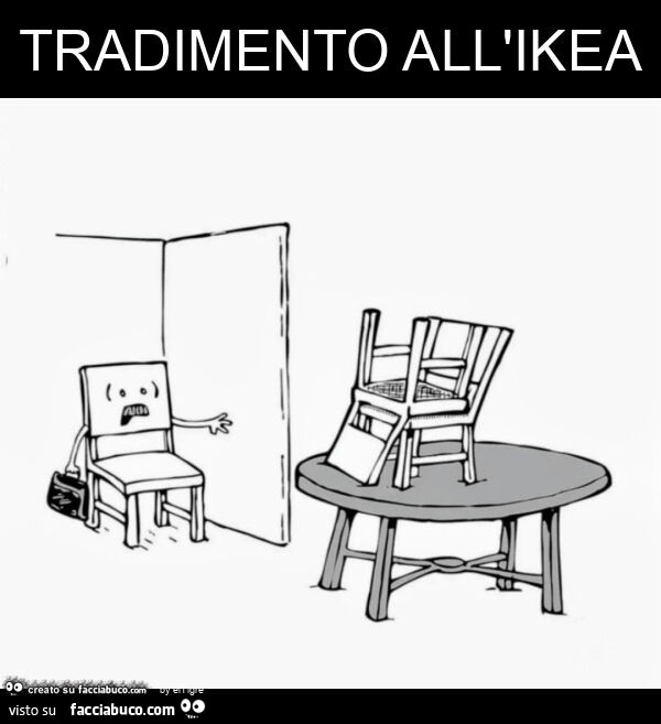 Tradimento all'ikea