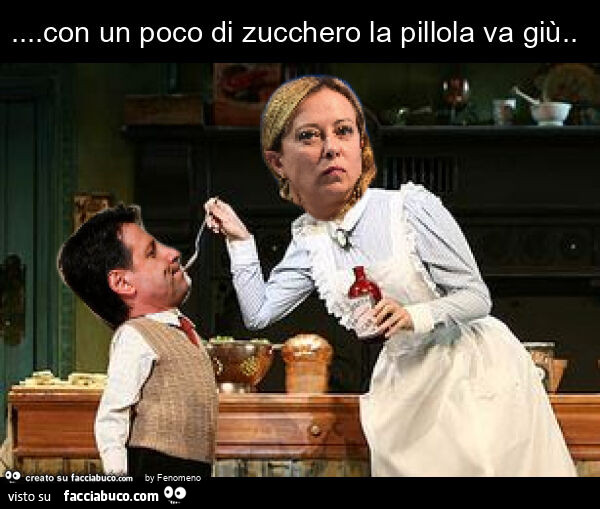 Con un poco di zucchero la pillola va giù