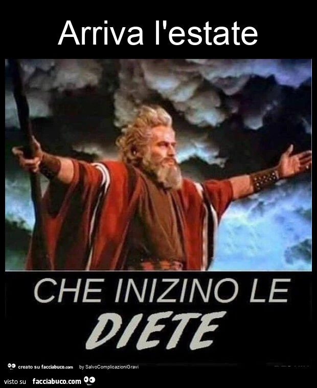 Arriva l'estate