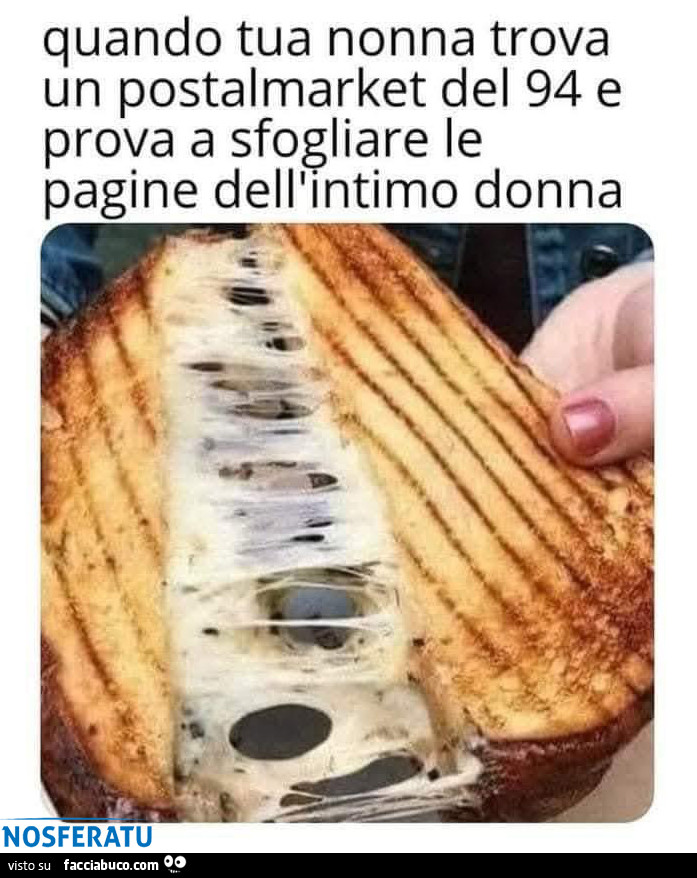 Il Postal Market incollato