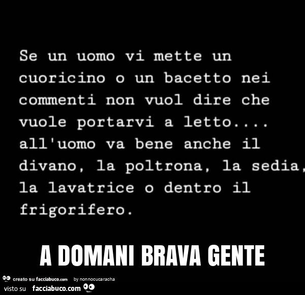Se un uomo vi mette un cuoricino o un bacetto nei commenti non vuol dire che vuole portarvi a letto