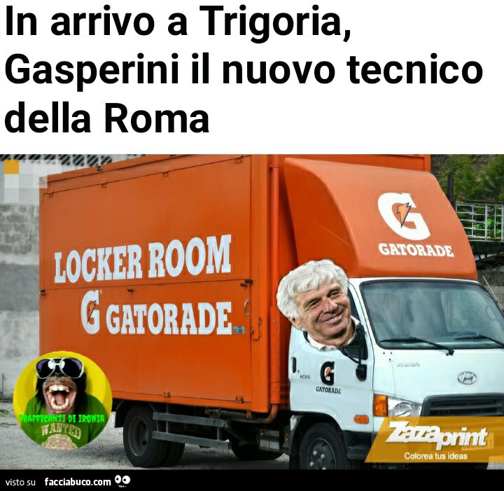 In arrivo a Trigoria Gasperini il nuovo tecnico della Roma