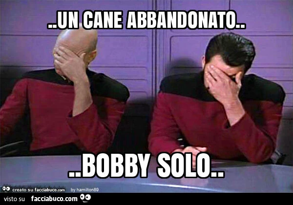 Un cane abbandonato… bobby solo