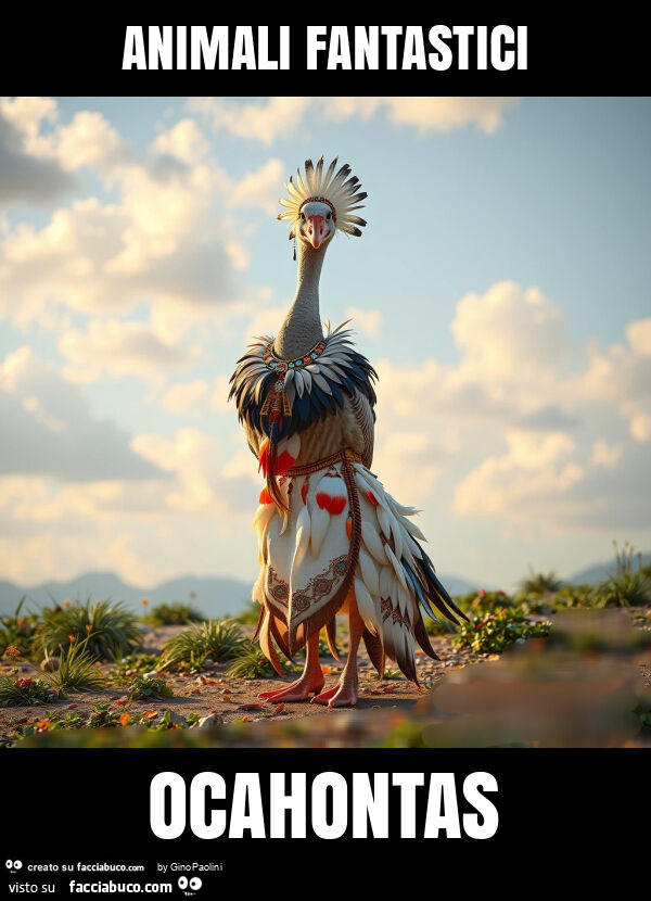 Animali fantastici ocahontas