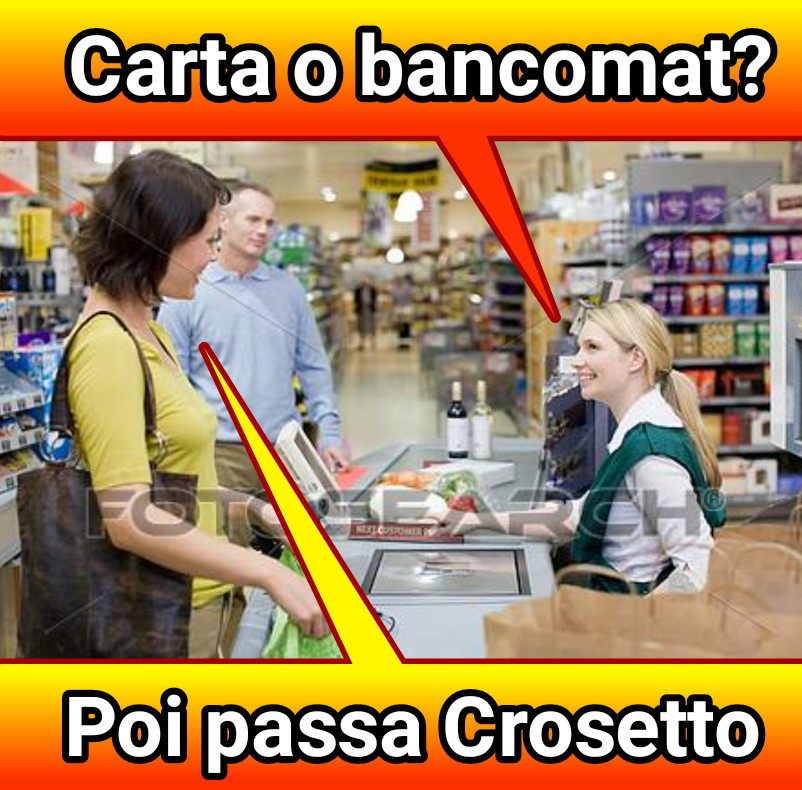 Anche se nessuno te lo ha detto, puoi pagare con Crosetto