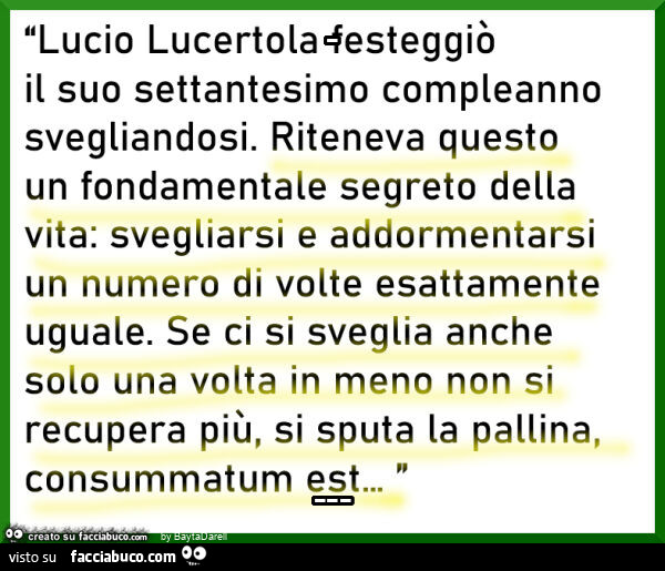 Incipit di Comici spaventati guerrieri – Stefano Benni