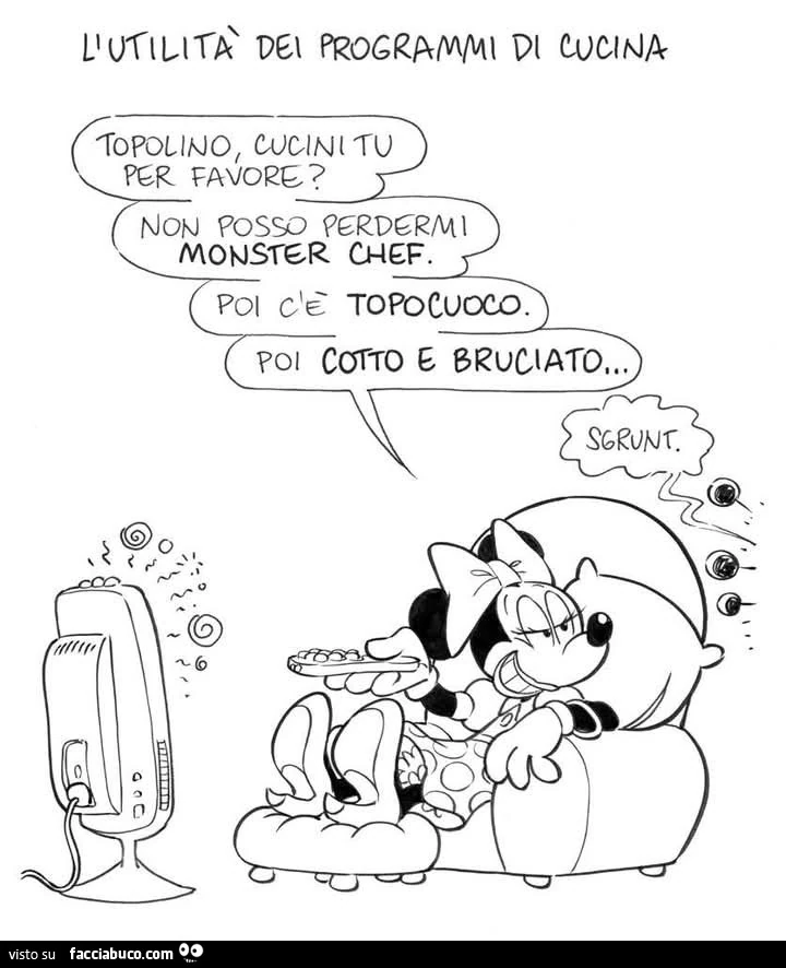 L'utilità dei programmi di cucina
