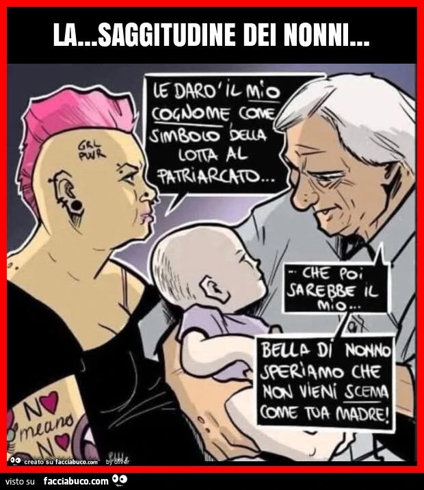 La&hellip; saggitudine dei nonni