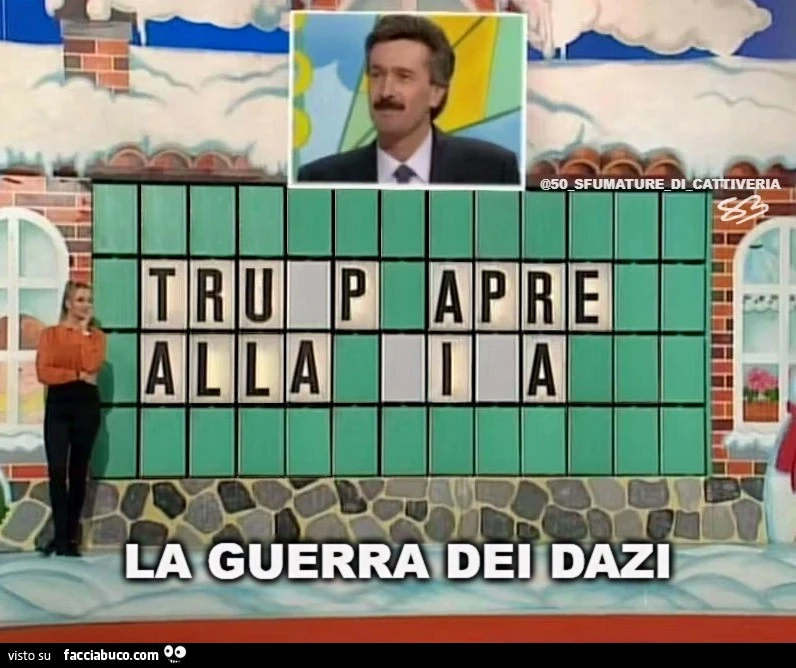 La guerra dei dazi