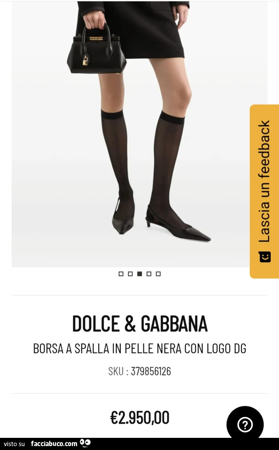 Borsa Dolce e Gabbana da 2950€