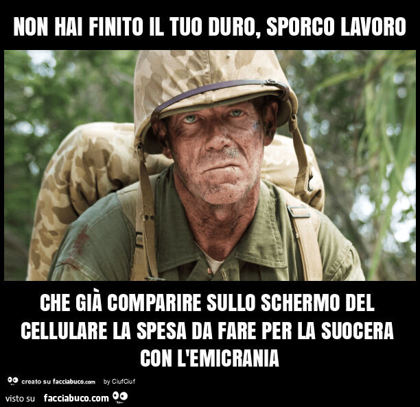 Non hai finito il tuo duro, sporco lavoro che già comparire sullo schermo del cellulare la spesa da fare per la suocera con l'emicrania